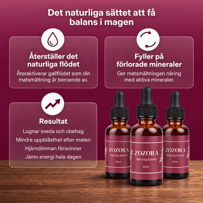 Zozora™ Matsmältningsbalans